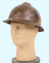 French WWI Model 1915 Adraian Helmet (A)