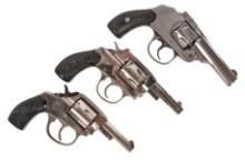 Iver Johnson 32. Double Action Revolver Group Lot of 3 FFL#67564/4042/2381(B3G1)