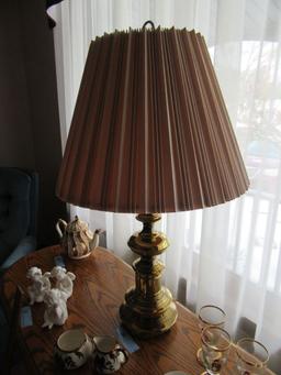 BRASS TABLE LAMP