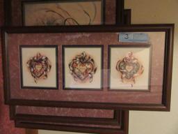 HEART AND ANGEL MOTIF PICTURES
