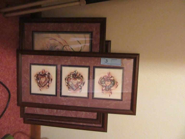 HEART AND ANGEL MOTIF PICTURES