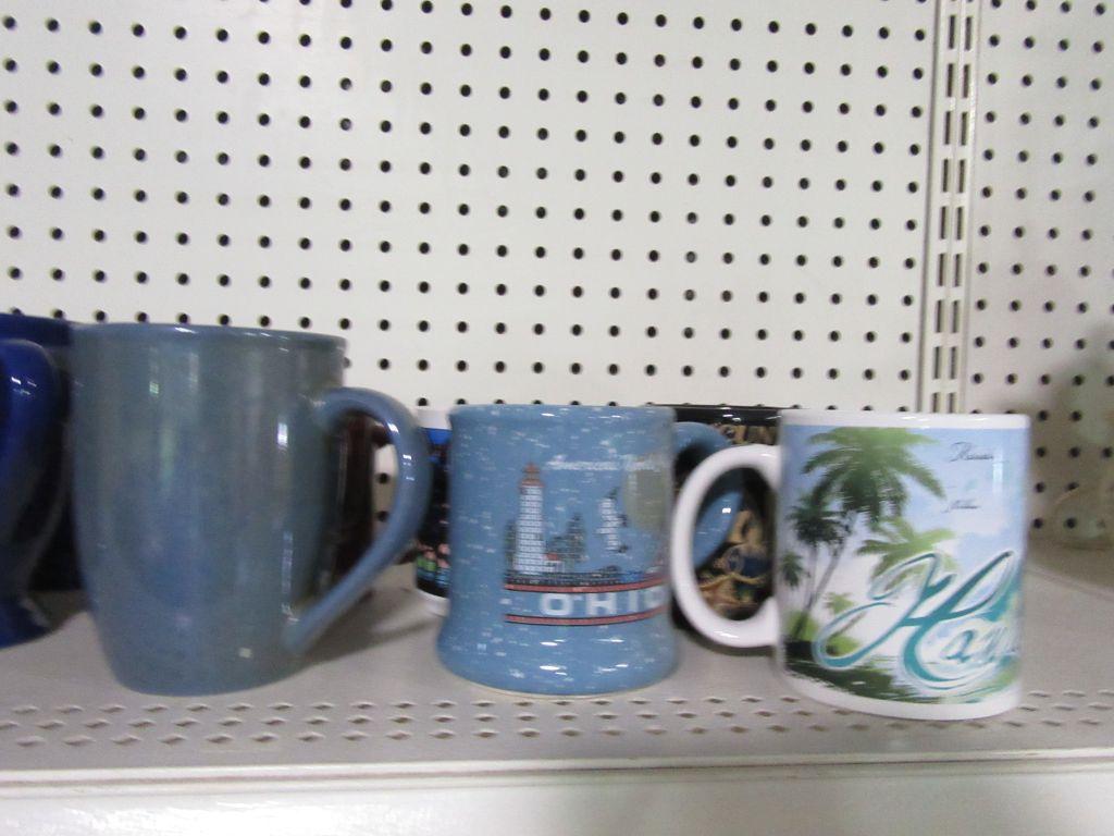 KRUPS COFFEE POT AND COFFEE MUGS