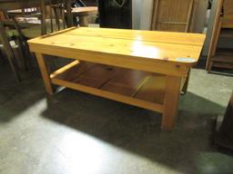 PINE COFFEE TABLE