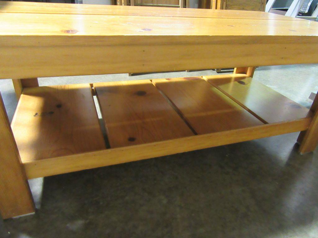 PINE COFFEE TABLE