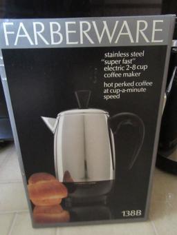 FARBERWARE AND GE COFFEE MAKERS