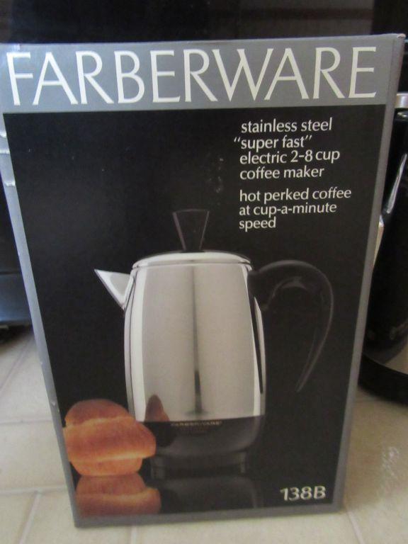 FARBERWARE AND GE COFFEE MAKERS