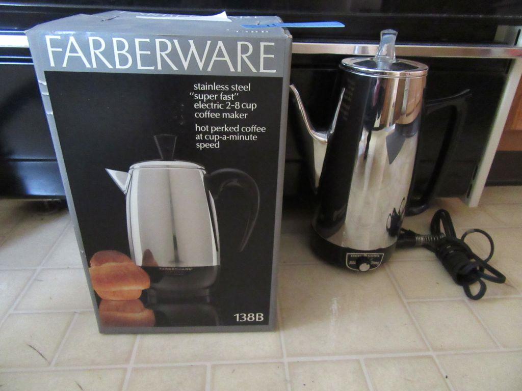 FARBERWARE AND GE COFFEE MAKERS