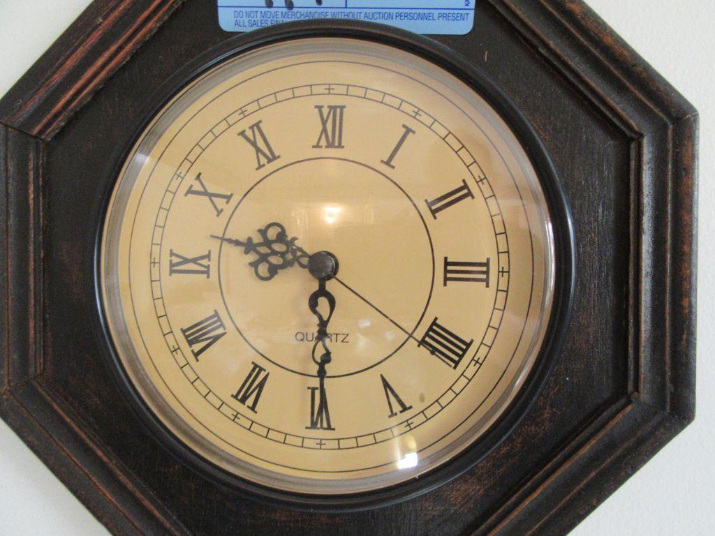BATTERY POWERED WALL CLOCK. MADE IN CHINA