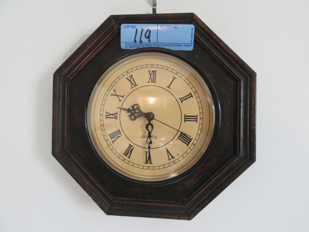 BATTERY POWERED WALL CLOCK. MADE IN CHINA