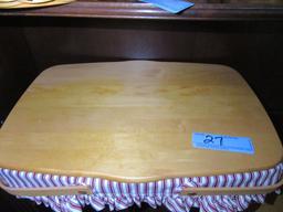 1997 LONGABERGER BASKET WITH INSERT AND LID