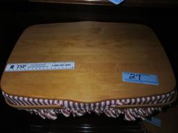 1997 LONGABERGER BASKET WITH INSERT AND LID