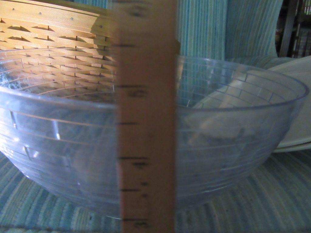 LONGABERGER HOSTESS FULL BASKET SET. NO DATE