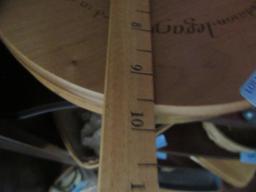 2004 LONGABERGER COLLECTORS CLUB WARE BASKET WITH LID AND INSERT