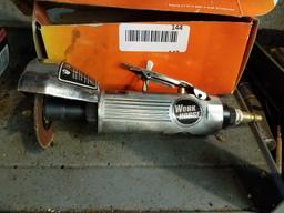 Workhorse pneumatic cut off tool with box and manual