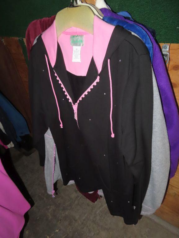 Ladies jackets mostly sizes large to 1X