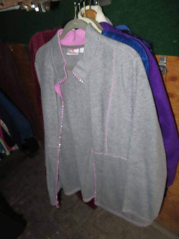 Ladies jackets mostly sizes large to 1X