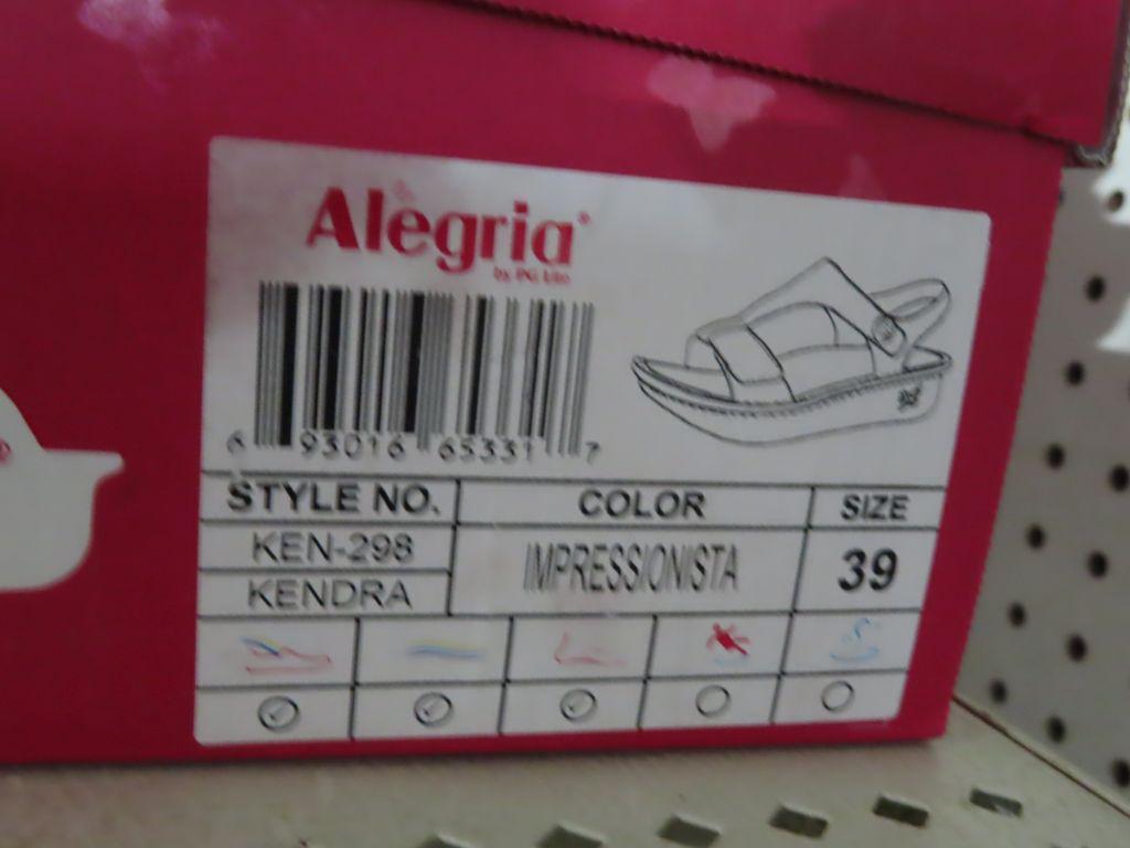 Alegria size 9 sandals
