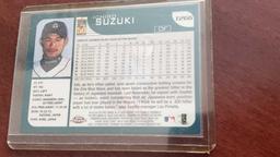 2001 Topps Chrome rookie Ichiro Suzuki card number T266