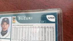 2001 Topps Chrome rookie Ichiro Suzuki card number T266
