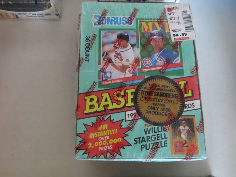 1991 Donruss baseball puzzle and card set series 2, unopened, factory sealed