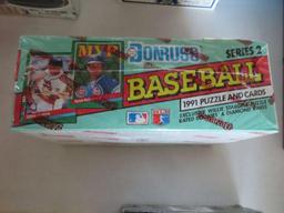 1991 Donruss baseball puzzle and card set series 2, unopened, factory sealed