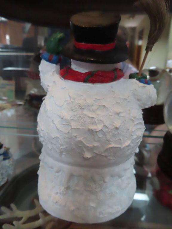 Snowman music boxes