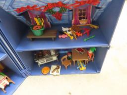 Playmobil Christmas house. Incomplete.