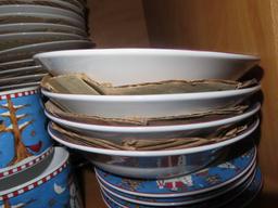 Sakura Christmas stoneware