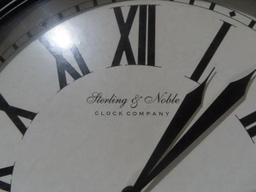 Sterling and Noble battery powered wall clock