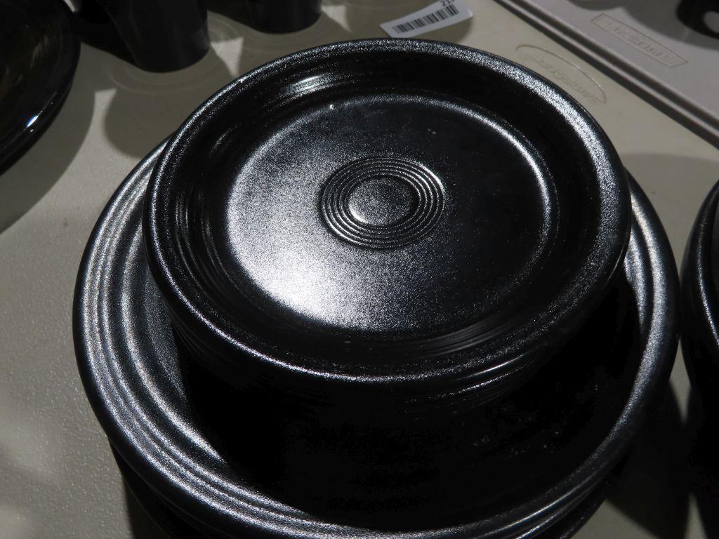 Fiestaware like bowls and plates