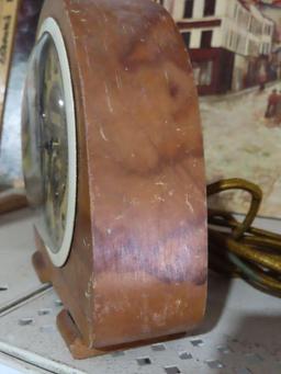 Antique alarm clock made in Brooklyn, New York