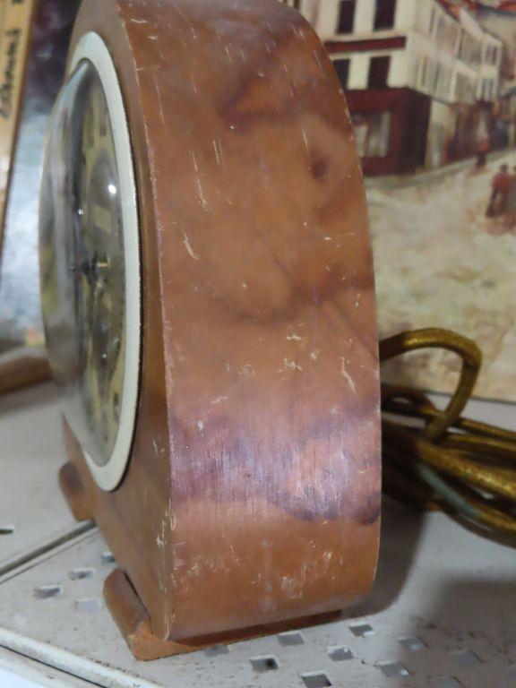 Antique alarm clock made in Brooklyn, New York