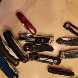 Lot of 12 assorted pocket knives