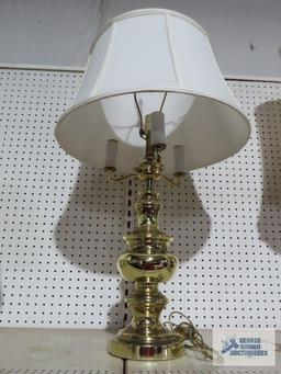 Brass lamp