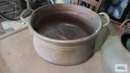 Two copper pots