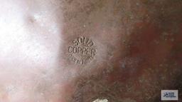 Two copper pots