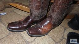 cowboy boots, size 11