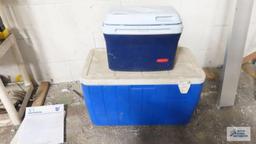 two coolers