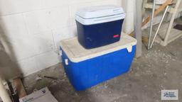 two coolers
