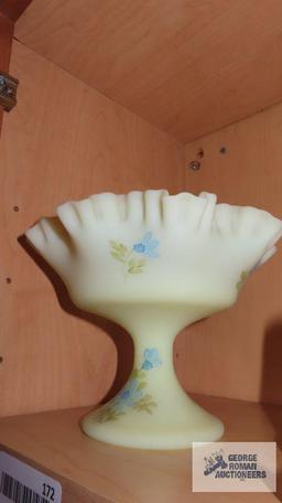 Fenton pedestal dish