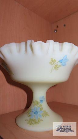 Fenton pedestal dish