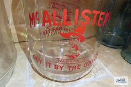 McAlister's ice cream gallon jar