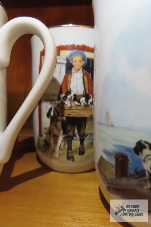 Norman Rockwell mugs