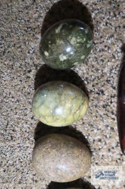 Marble/alabaster eggs