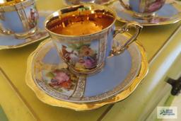 Cup and saucer sets, Bavaria, Germany, 7079