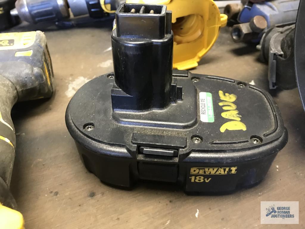 DEWALT BATTERY TOOLS, DO NOT MATCH