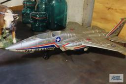 Air Force jet plastic toy