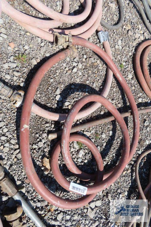 Lot of pneumatic hose and pneumatic hose pieces