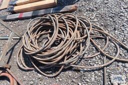 Lot of pneumatic hose and pneumatic hose pieces