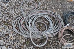 Lot of pneumatic hose and painting hose